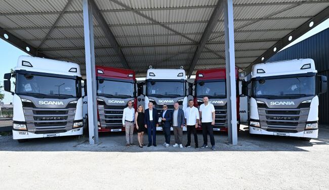 Güler Nakliyat ve Lojistik’e 50 Adet Scania Super Çekici Teslim Edildi