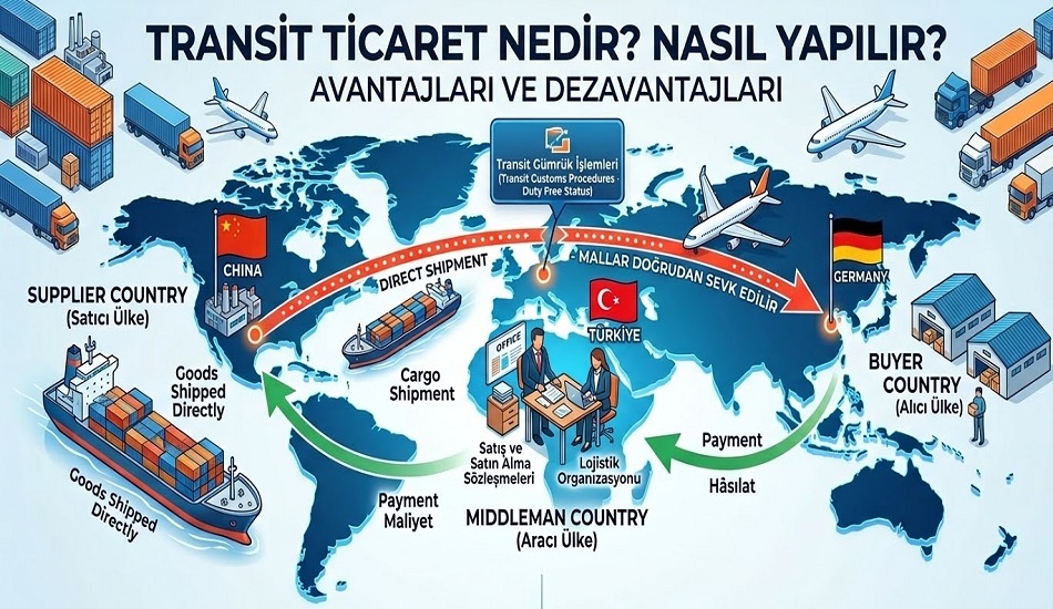 Transit Ticaret Nedir? Nasıl Yapılır? Avantajları Nelerdir?