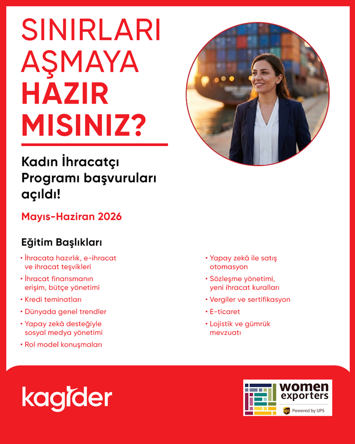 KAGİDER Kadın İhracatçı Programı Yeni Dönemi Başlıyor